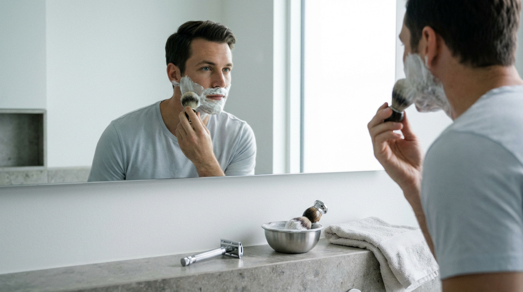 Raser avec peau sensible : routine avant / pendant / après
